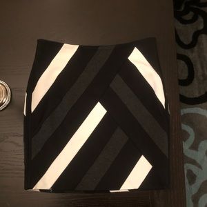 WHBM Colorblock pencil skirt